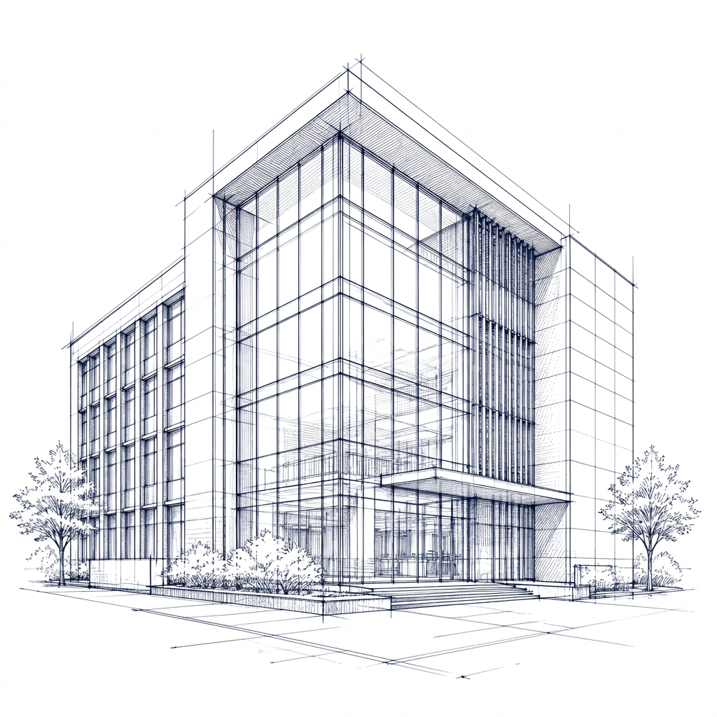 EQUIR Architectural Solutions architectural sketch