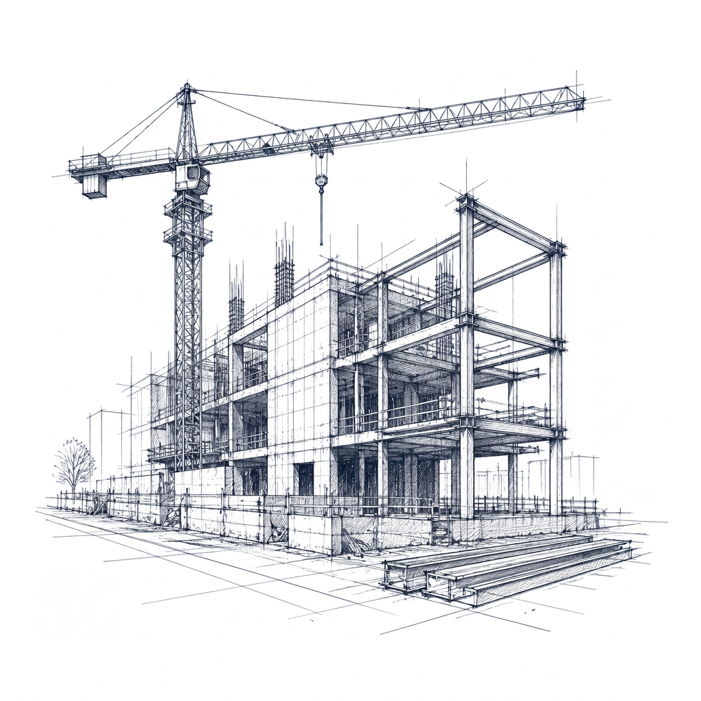 EQUIR Building Solutions architectural sketch