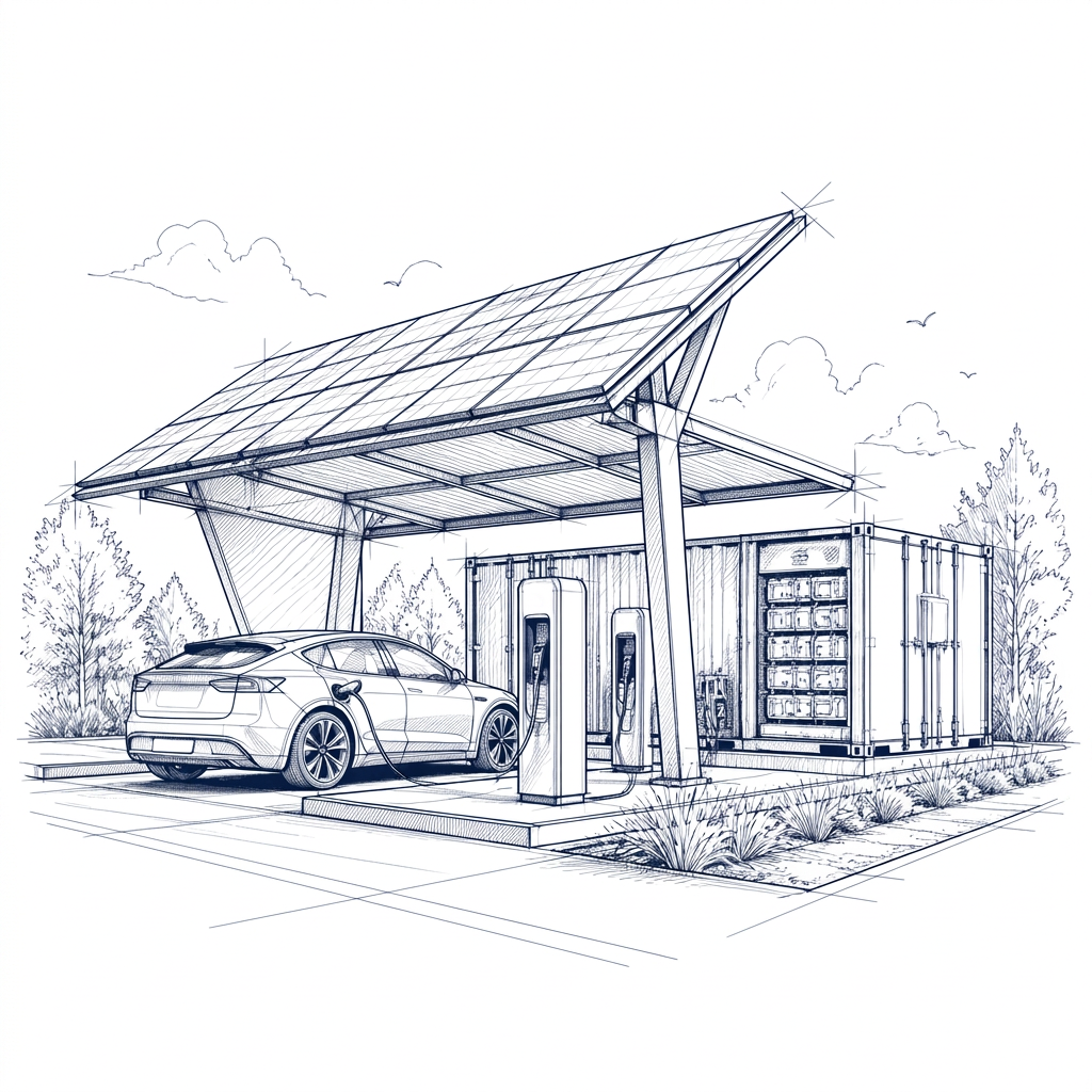 EQUIR Energy Solutions architectural sketch