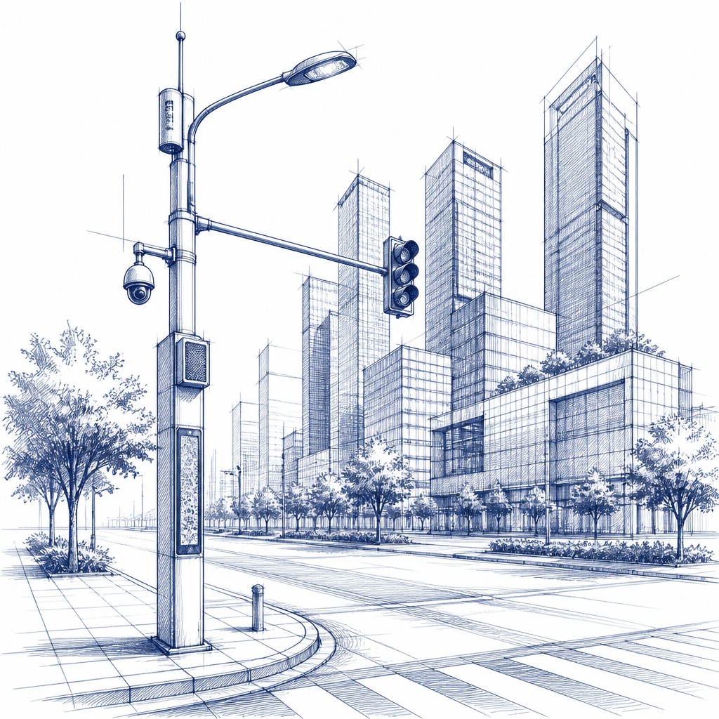 EQUIR Smart Solutions architectural sketch